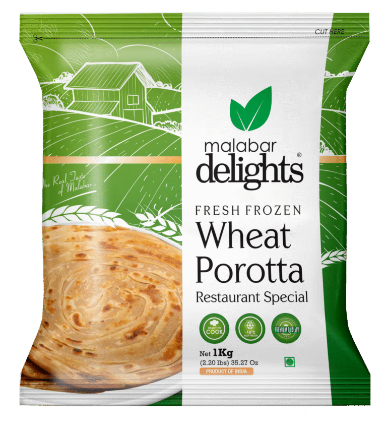 wheat porotta 1kg front